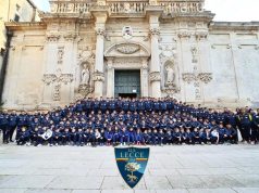 Precetto Pasquale per i ragazzi dell’U.S. Lecce