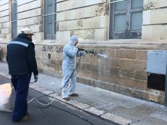Ripulite le scritte NO TAP a Lecce