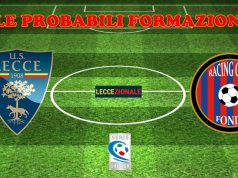 Lecce-Racing Fondi, le probabili formazioni