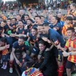 festa Serie B Lecce dei giocatori