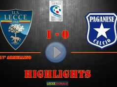 Lecce-Paganese 1-0, gli highlights