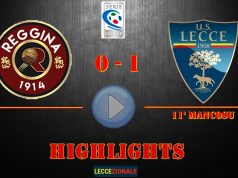 Reggina-Lecce 0-1, gli highlights
