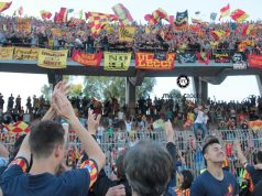 L’U.S. Lecce celebra la promozione in Serie B di tre anni fa