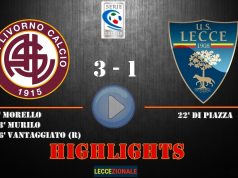 Livorno-Lecce 3-1, gli highlights