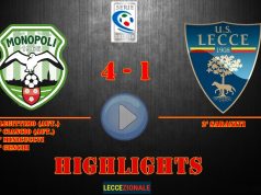 Monopoli-Lecce 4-1, gli highlights