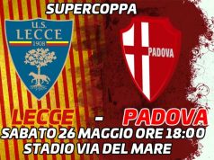 Lecce-Padova, si gioca alle 18:00 con diretta tv