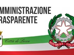 Lecce, online il nuovo portale dell’Amministrazione Trasparente