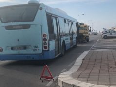 San Cataldo, si guasta il bus. Passeggeri a terra
