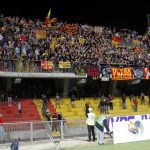 tifosi del Lecce a Benevento