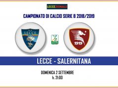 Le formazioni ufficiali di Lecce-Salernitana