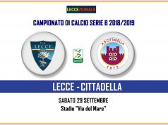 Lecce-Cittadella, il tabellino