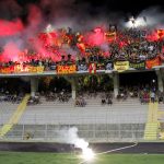 Curva Nord – Lecce-Salernitana 2-2 – fumogeni
