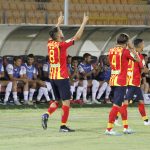 Mancosu esulta – Lecce-Salernitana 2-2