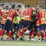 esultanza Lecce vs Salernitana