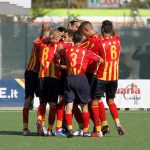 Primavera U.S. Lecce esultanza gol