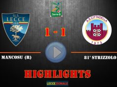 HIGHLIGHTS/ Lecce-Cittadella 1-1