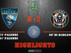 Lecce-Venezia 2-1, gli highlights