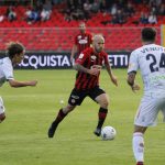 Galano in azione Foggia-Lecce 2-2