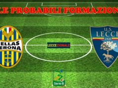 Verona-Lecce, le probabili formazioni
