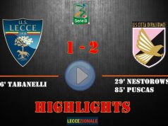 HIGHLIGHTS/ Lecce-Palermo 1-2