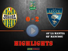 HIGHLIGHTS/ Verona-Lecce 0-2