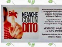 “Neanche con un dito”, Trepuzzi ricorda Teresa Russo