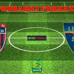Probabili formazioni Cosenza-Lecce