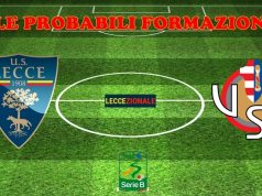 Lecce-Cremonese, le probabili formazioni