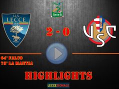 HIGHLIGHTS/ Lecce-Cremonese 2-0