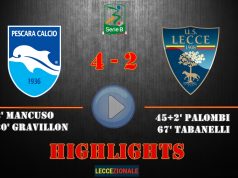 HIGHLIGHTS/ Pescara-Lecce 4-2