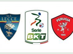 Lecce e Perugia così in campo