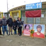 intitolazione Curva Nord a Lorusso e Pezzella