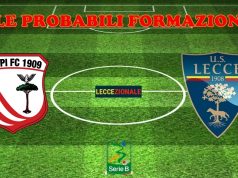 Carpi-Lecce, le probabili formazioni