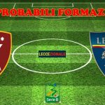 Probabili formazioni Salernitana-Lecce