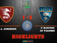 HIGHLIGHTS/ Salernitana-Lecce 1-2
