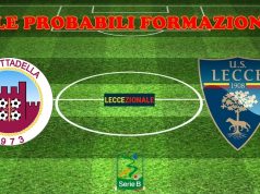 Cittadella-Lecce, le probabili formazioni