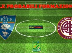 Lecce-Livorno, le probabili formazioni