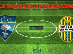 Lecce-Verona, le probabili formazioni