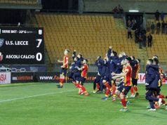 I precedenti di Lecce-Ascoli e quel 7-0 che è storia