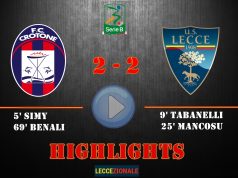 HIGHLIGHTS/ Crotone-Lecce 2-2
