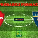 Probabili formazioni Padova-Lecce
