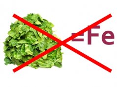 MITI&SALUTE/ Spinaci=ferro? No, tutta colpa di una virgola