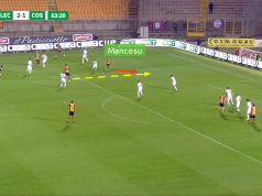 Lecce-Cosenza 3-1, la video-analisi tattica