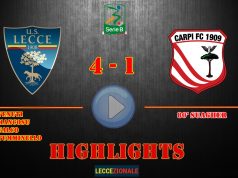 HIGHLIGHTS/ Lecce-Carpi 4-1