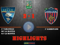 HIGHLIGHTS/ Lecce-Cosenza 3-1