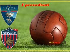I precedenti di Lecce-Cosenza