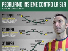 Lucioni da domani pedala contro la SLA