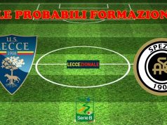 Lecce-Spezia, le probabili formazioni