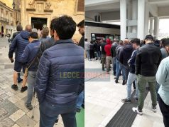 Lecce-Spezia, tutti in coda per i biglietti