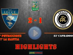 AMARCORD/ Gli highlights di Lecce-Spezia 2-1